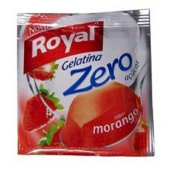 GELATINA ROYAL ZERO MORANGO