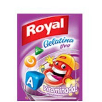 GELATINA ROYAL 25G UVA