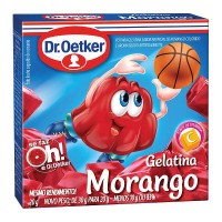 GELATINA DR OETKER 20G MORANGO