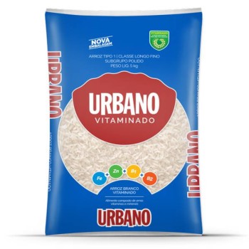 ARROZ URBANO VITAMINADO 5KG BRANCO