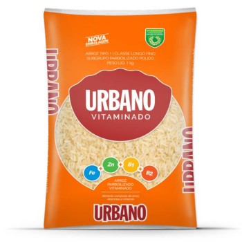 ARROZ URBANO VITAMINADO 1KG BRANCO