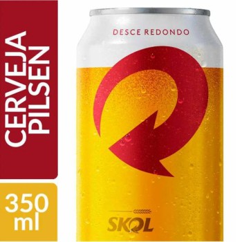 CERVEJA SKOL LATA 350ML UND