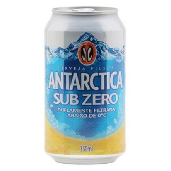 CERVEJA ANTARCTICA 350ML SUBZERO LT