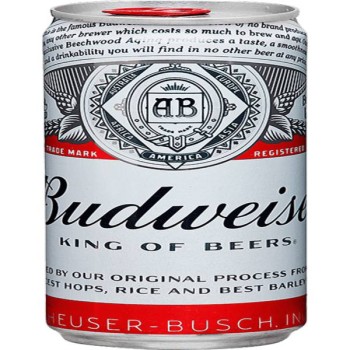 CERVEJA BUDWEISER LATA 269ML