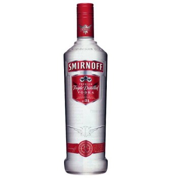 VODKA SMIRNOFF 998ML RED