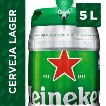 CERVEJA HEINEKEN BARRIL 5L