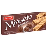 WAFER PARATI 115G MINUETO BRIGADEIR