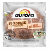 HAMBURGUER BOVINO AURORA 56G