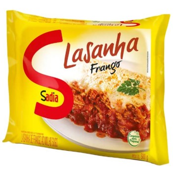 LASANHA SADIA 600G FRANGO AO MOLHO