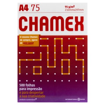 PAPEL CHAMEX A4 500FLS 75G