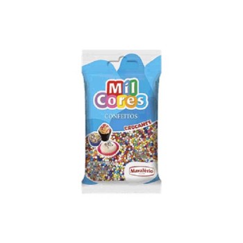 CONFEITO MILCORES 80G COLORIDO