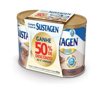 SUSTAGEN 400G CHOCOLATE PROM 50%2LT