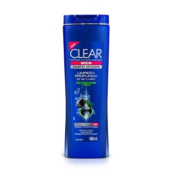 SH CLEAR MEN 400ML LIMPEZA PRO