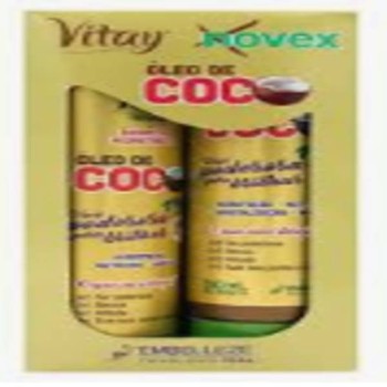 KIT NOVEX SH+COND OLEO DE COCO