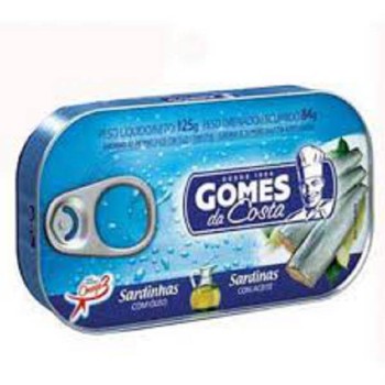 SARDINHA GOMES 125G OLEO