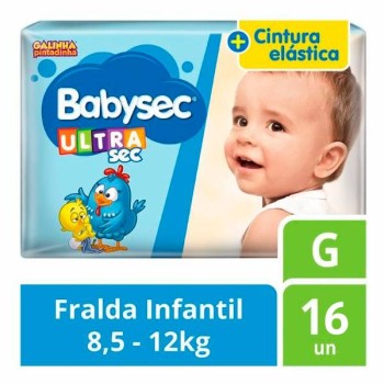 FRALDA BABYSEC ULTRA JUMBIN G18