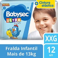 FRALDA BABYSEC ULTRA JUMBIN XXG12