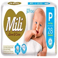 FRALDA MILI LOVE&CARE JB P28