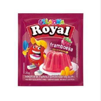 GELATINA ROYAL 25G FRAMBOESA