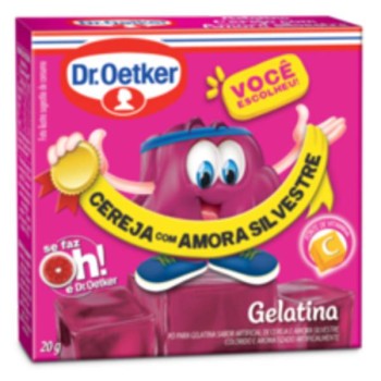 GELATINA DR OETKER 20G CEREJ AMORA