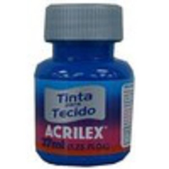 TINTA P/ TECIDO ACRILEX AZUL TURQUE