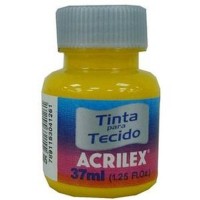 TINTA P/ TECIDO ACRILEX AMAR OURO