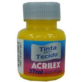 TINTA P/ TECIDO ACRILEX AMAR OURO