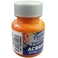 TINTA TECIDO ACRILEX LARANJA