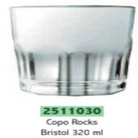 COPO NADIR BRISTOL 320ML ROCK P/WHI