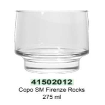 COPO SM FIRENZE ROCKS WHISKY 275ML