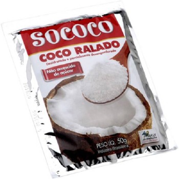 COCO RALADO SOCOCO 50G