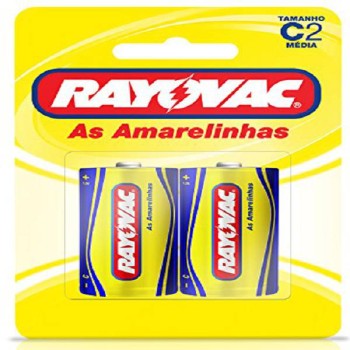 PILHA RAYOVAC 2A CART/2