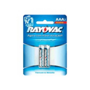 PILHA RAYOVAC 3A ALC CRT/C2