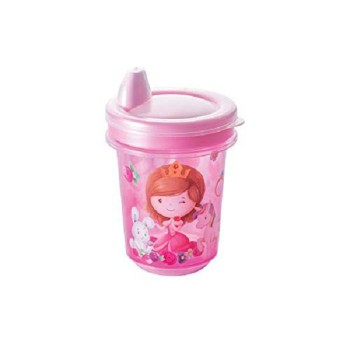 COPO PLASUTIL TRIO 330ML DEC ROSA