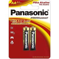 PILHA PANASONIC 2A ALCALINA C/2