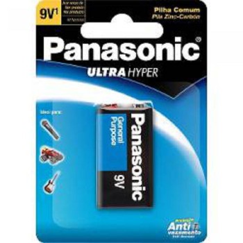 BATERIA PANASONIC 9V COMUN