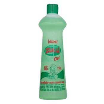 ALCOOL GEL ZULU 500G EUCALIPTO