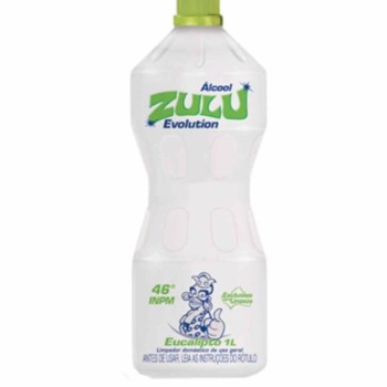 ALCOOL ZULU 500ML EUCALIPTO