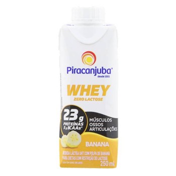 WHEY PIRACANJUBA 250ML ZL BANANA