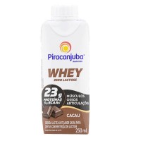 WHEY PIRACANJUBA 250ML ZL CACAU