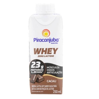 WHEY PIRACANJUBA 250ML ZL CACAU