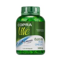 OLEO COPRA 1000MG PEIXE E OMEGA 3