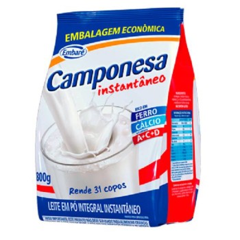 LEITE CAMPONESA 800G INSTANTANEO