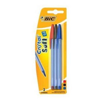 CANETA BIC CRISTAL CLASSICA C/4UN S