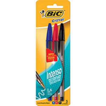 CANETA BIC CRISTAL BOLD INTE SORTI