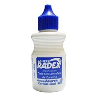 TINTA P/CARIMBO RADEX 40ML AZUL