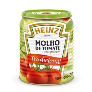 MOLHO TOMATE HEINZ 340G LT TRAD