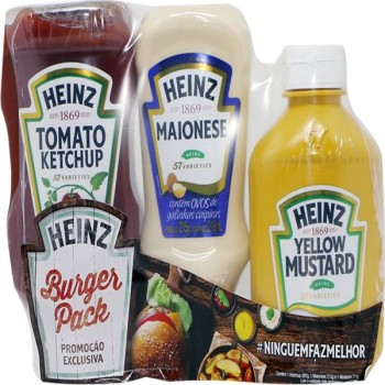 PROMO PACK HEINZ 867G MAI/CAT/MOS