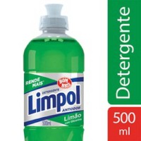 DETERGENTE LIMPOL 500ML LIMAO