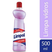 LIMPOL 500ML L.VIDROS 4EM1 C/ALCOOL